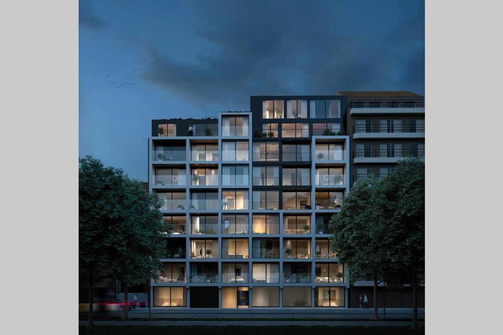 Schitterend Nieuwbouw Appartement In Gent Esterno foto