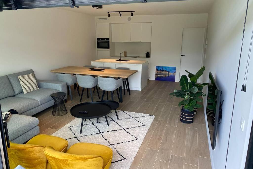 Schitterend Nieuwbouw Appartement In Gent Esterno foto